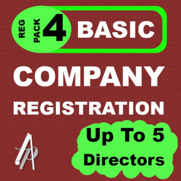 Company Registration Pack 4 - Up To 5 Directors