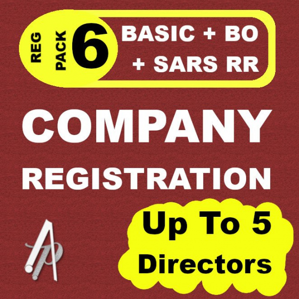 P6 - CIPC Company Reg Pack 6 - Up To 5 Directors