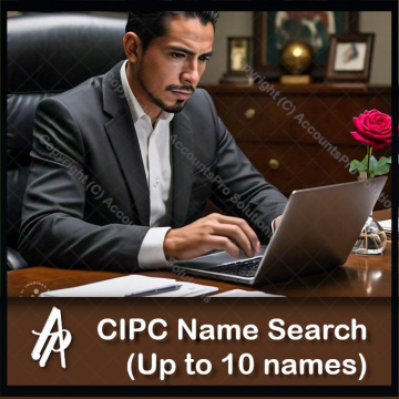 CIPC Name Search - Up To 10 Names